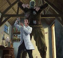 monster loose in victorian science laboratory by martyee