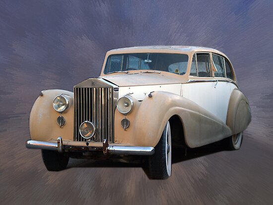 Old Rolls Royce by Barbara Callahan