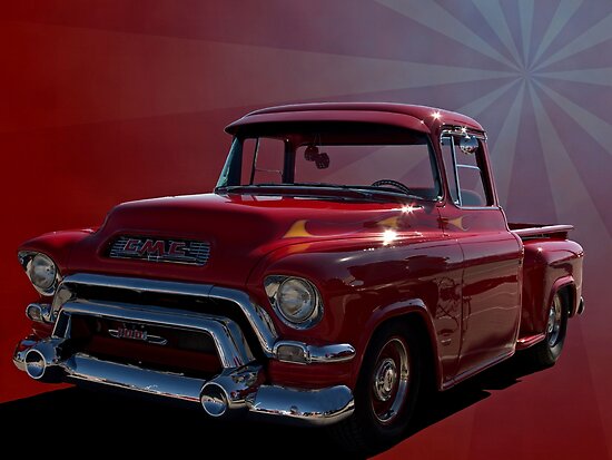 1955 Gmc pickup truck #4