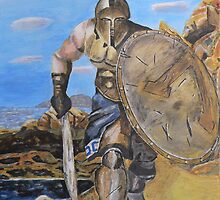 Spartan Warrior, One of the three hundred by Eric Kempson