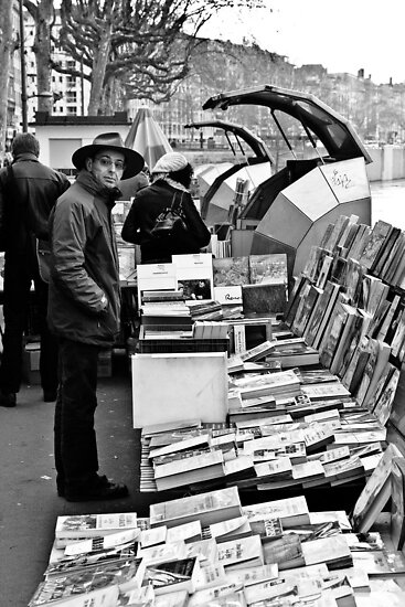 Book sellers on the Rhone by Alex Howen Book sellers on the Rhone by Alex Howen