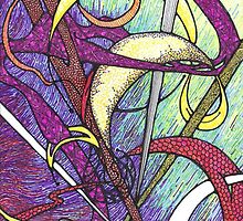 Flamingo II by Sally O'Dell