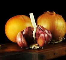 Onions and Garlic by carlosporto