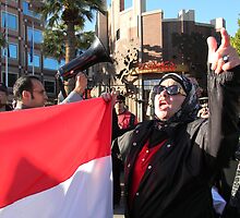 Egyptian Protester by Leyla Hur
