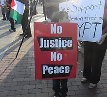 "No Justice No Peace" by Leyla Hur