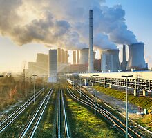 Power Station, Germany. by David A. L. Davies