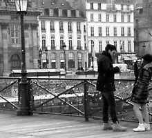 Paris - Lovelocks & Champagne. by Jean-Luc Rollier