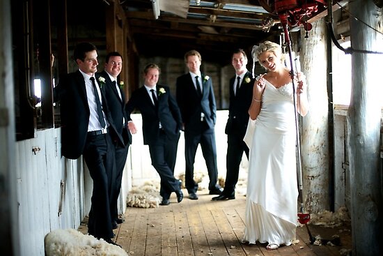 Shearing Shed Wedding