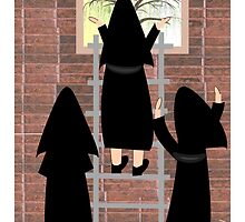 "The Outside World"-Cloistered Nuns by gailg1957