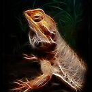 Bearded Dragon Painting