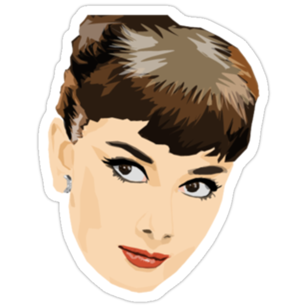 Audrey Hepburn Vector by