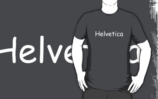 helvetica joke