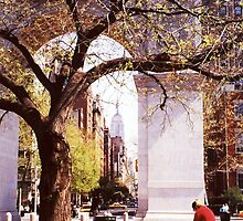 Spring In Washington Square, New York, NY by artwhiz47