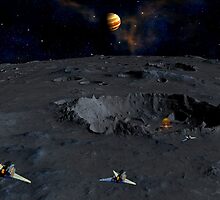 Space Patrol HQ - Tarris Moon by AlienVisitor