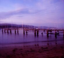 Sundown Jetty by Caine Mazoudier