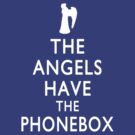 The Angels have the Phonebox - Keep Calm Spoof by jelitan
