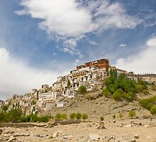 Thiksey Monastery by upadhyay