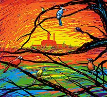 Chernobyl Birds by Aimee Cozza