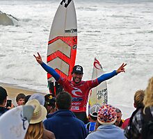 Joel Parkinson wins 2011 Rip Curl Pro at Bells Beach 2 by Andy Berry