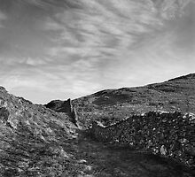 Precipice walk & sky by StephenRB