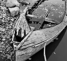 Old Punt, Hawley House NW Tasmania by Kristi Robertson