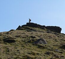Martin Wins,Comeragh Mountains,Co. Waterford,Ireland. by Pat Duggan
