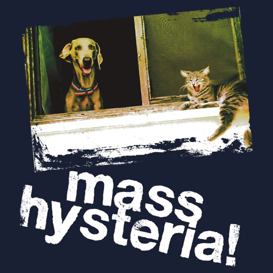 mass hysteria t shirt