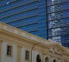 The old versus the new by Darryl Beer