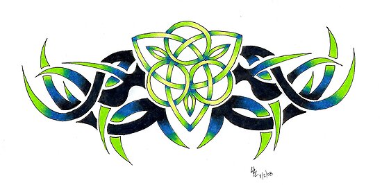 make your own wedding invitations Printable celtic triquetra tattoo
