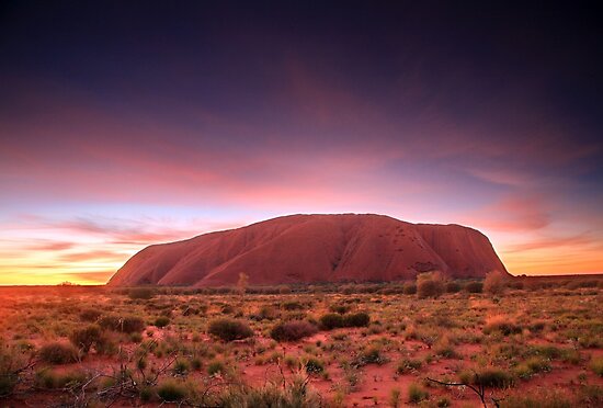 Ayers Rock Australia. Ayers Rock (Uluru)