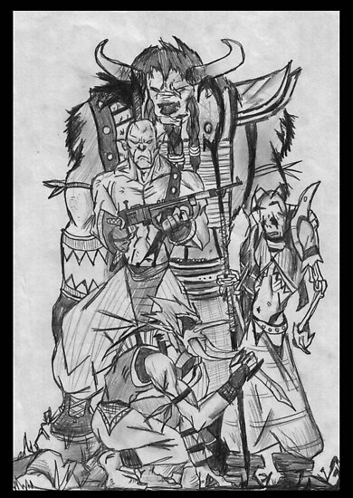 world of warcraft art horde. World of Warcraft - Horde