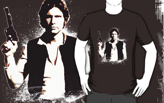 star wars han solo ship. Tshirt: Star Wars Han Solo