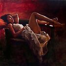 Sitting by the Fire by Matt Abraxas
