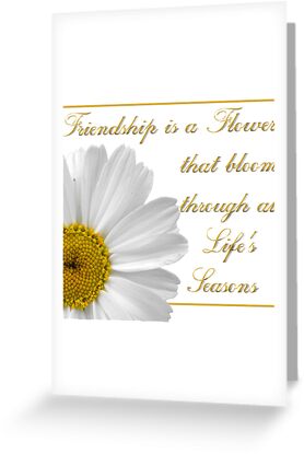 "Friendship Flower" by Jan Tribe  Redbubble