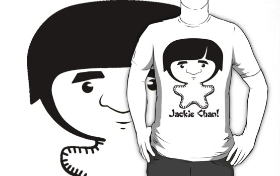 Jackie Chan! Shirt by Maria Tran