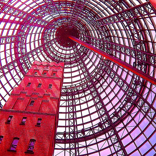 Coops Shot Tower Through Rose Coloured Glasses by Philip Johnson