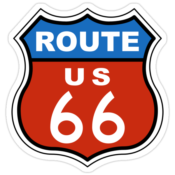 Route 66 Sign by jeanlouis bouzou