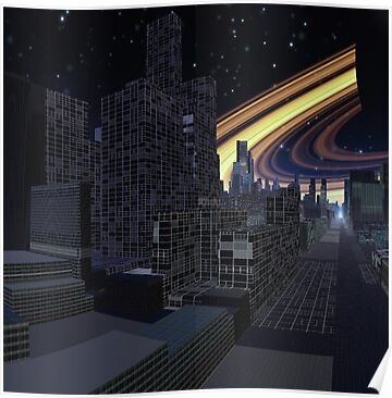 Cyberonia" Posters by AlienVisitor | RedBubble