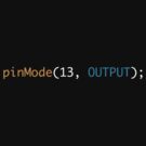 pinMode 13 (dark shirt version) by Leo Ponton