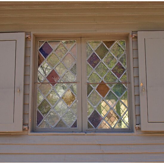 Paul Revere House. A Window from Paul Revere#39;s