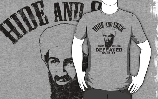picture of Osama in Laden. Osama Bin Laden DEAD shirt