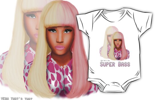 Nicki Minaj T Shirts. Childrens Clothing: Nicki