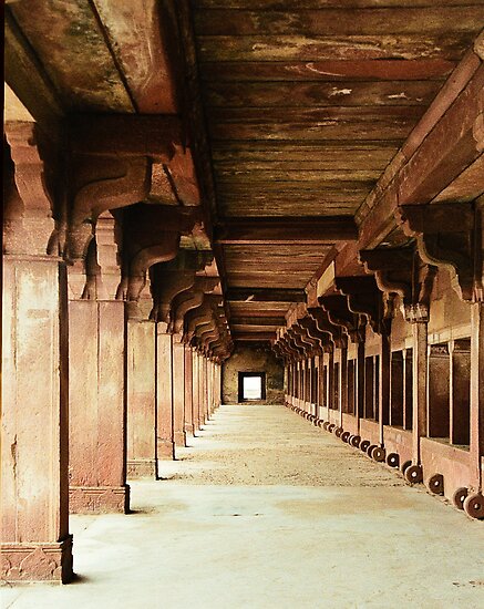 Available for sale as. Greeting Cards. Elephant Stables,Fatehpur Sikri, 