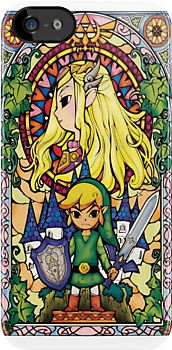 Zelda - Stained Glass Case by carnivean