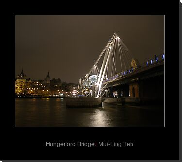 "Hungerford Bridge" by Mui-Ling Teh