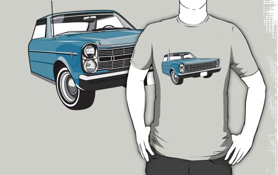 Ford galaxie 500 t-shirt #7